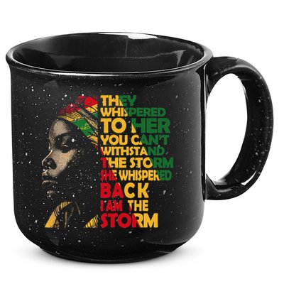 Juneteenth 2024 Women Celebrate Black Freedom 15oz Campfire Ceramic Mug