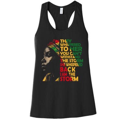 Juneteenth 2024 Women Celebrate Black Freedom Women's Racerback Tank