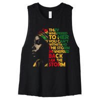 Juneteenth 2024 Women Celebrate Black Freedom Women's Racerback Cropped Tank