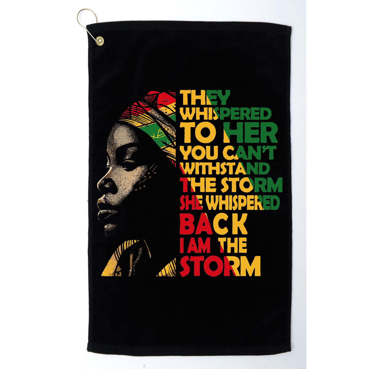 Juneteenth 2024 Women Celebrate Black Freedom Golf Towel