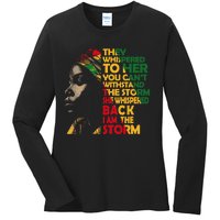 Juneteenth 2024 Women Celebrate Black Freedom Ladies Long Sleeve Shirt