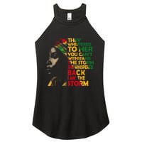 Juneteenth 2024 Women Celebrate Black Freedom Women's Perfect Tri Rocker Tank