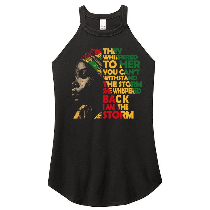 Juneteenth 2024 Women Celebrate Black Freedom Women's Perfect Tri Rocker Tank