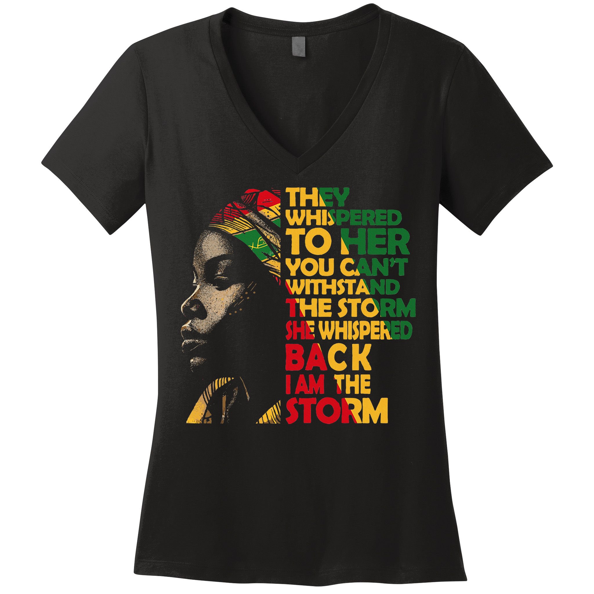 Juneteenth 2024 Women Celebrate Black Freedom Women's V-Neck T-Shirt