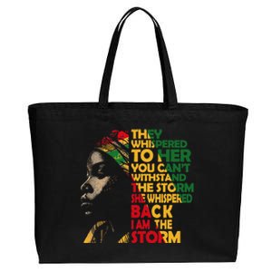 Juneteenth 2024 Women Celebrate Black Freedom Cotton Canvas Jumbo Tote