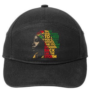 Juneteenth 2024 Women Celebrate Black Freedom 7-Panel Snapback Hat