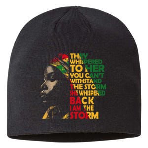 Juneteenth 2024 Women Celebrate Black Freedom Sustainable Beanie