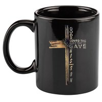 John 3:16 Christian Cross Bible Gift 11oz C Handle Ceramic Mug