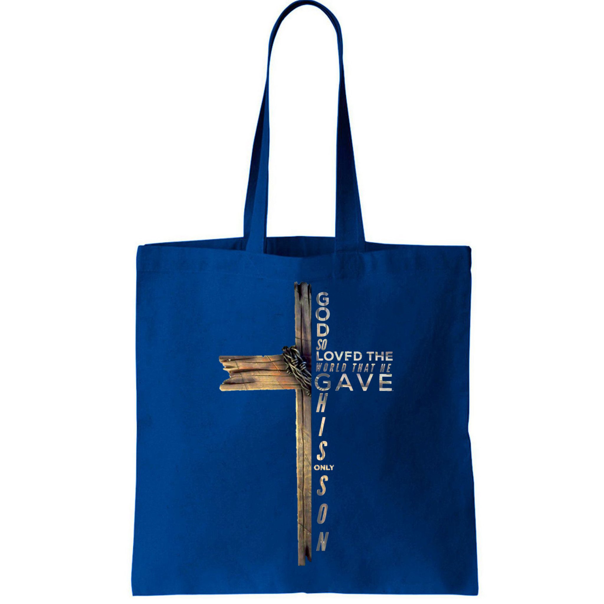 John 3:16 Christian Cross Bible Gift Bag
