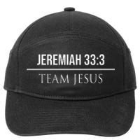 Jeremiah 333 Christian Bible Verses Jesus Christ Tees Gifts 7-Panel Snapback Hat