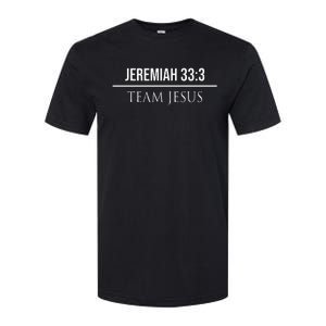 Jeremiah 333 Christian Bible Verses Jesus Christ Tees Gifts Softstyle CVC T-Shirt