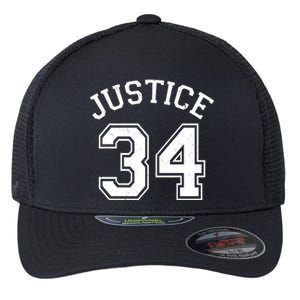 Justice 34 Counts Conviction Trump Flexfit Unipanel Trucker Cap