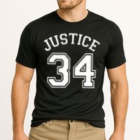 Justice 34 Counts Conviction Trump Cooling Performance Crew T-Shirt
