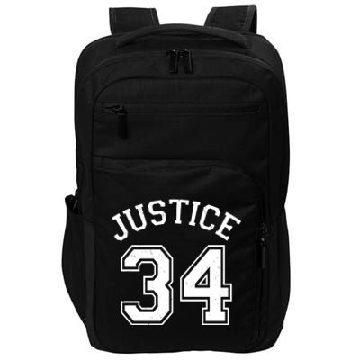 Justice 34 Counts Conviction Trump Impact Tech Backpack