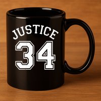 Justice 34 Counts Conviction Trump 11oz C Handle Ceramic Mug
