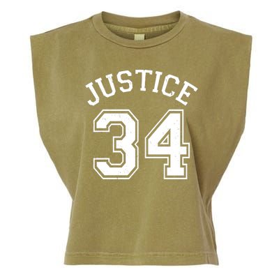 Justice 34 Counts Conviction Trump Garment-Dyed Women's Muscle Tee