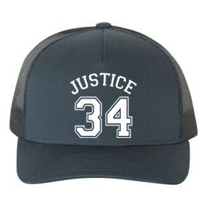 Justice 34 Counts Conviction Trump Yupoong Adult 5-Panel Trucker Hat