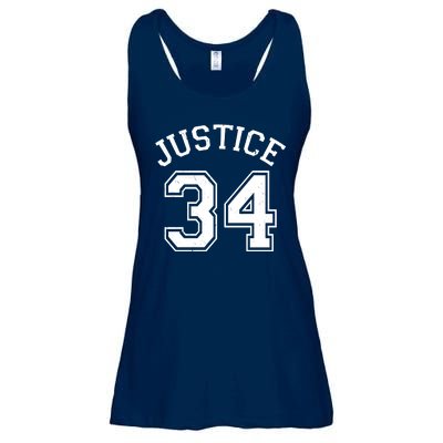 Justice 34 Counts Conviction Trump Ladies Essential Flowy Tank