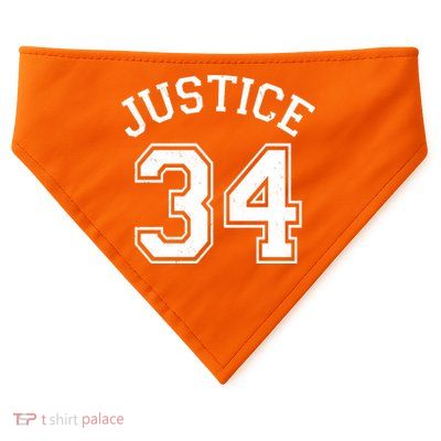 Justice 34 Counts Conviction Trump USA-Made Doggie Bandana