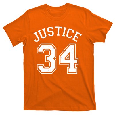 Justice 34 Counts Conviction Trump T-Shirt