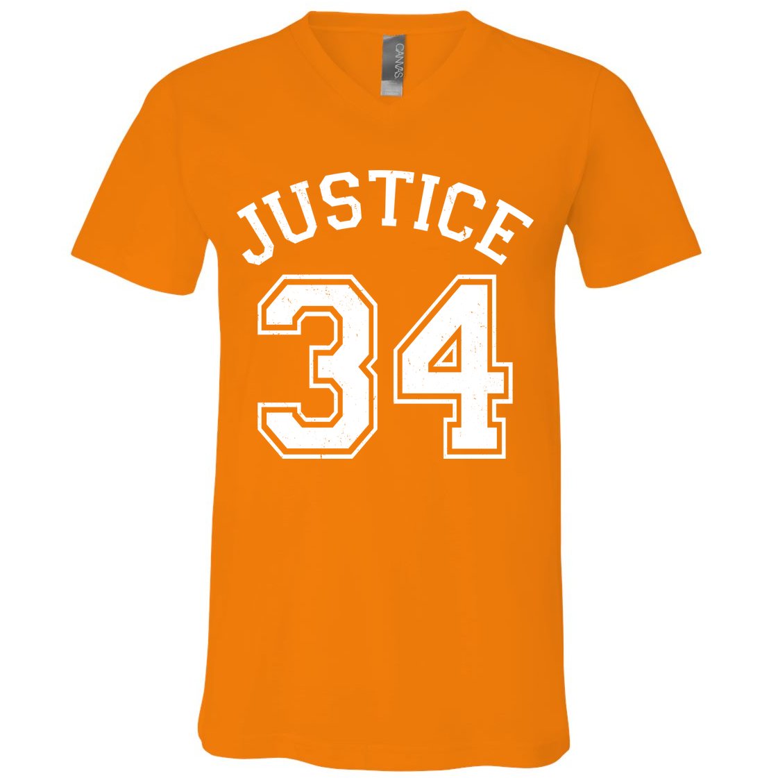 Justice 34 Counts Conviction Trump V-Neck T-Shirt