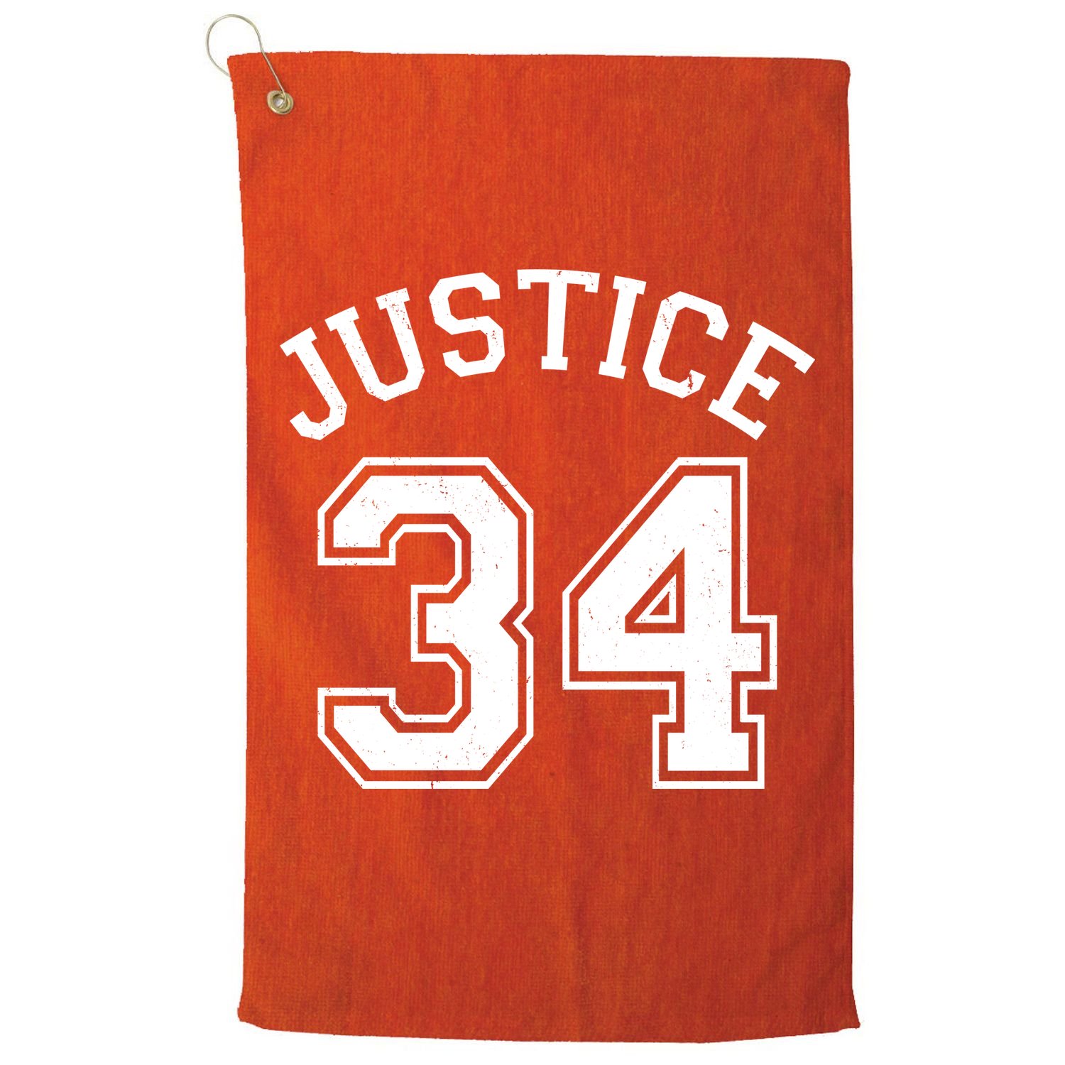 Justice 34 Counts Conviction Trump Golf Towel
