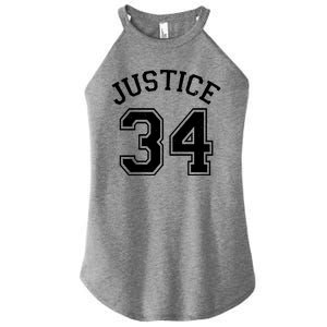 Justice 34 Counts Conviction Trump Women's Perfect Tri Rocker Tank