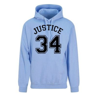 Justice 34 Counts Conviction Trump Unisex Surf Hoodie