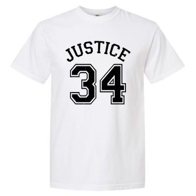 Justice 34 Counts Conviction Trump Garment-Dyed Heavyweight T-Shirt