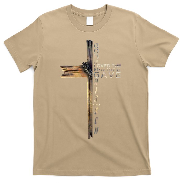 John 316 Christian Cross Bible T-Shirt