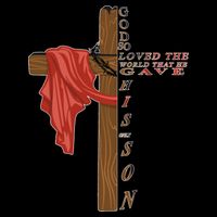 John 3:16 Christian Cross Bible Flat Bill Trucker Hat