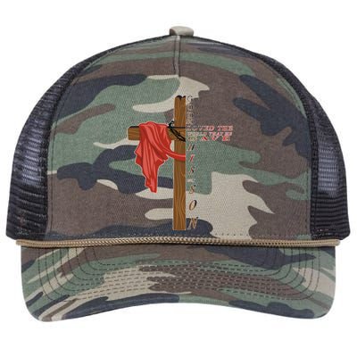 John 3:16 Christian Cross Bible Retro Rope Trucker Hat Cap