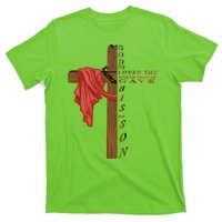 John 3:16 Christian Cross Bible T-Shirt