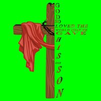 John 3:16 Christian Cross Bible Magnet