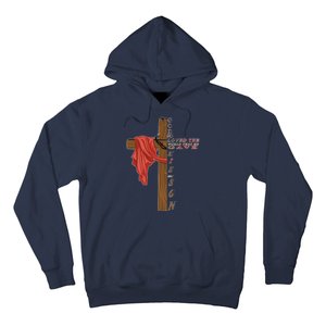 John 3:16 Christian Cross Bible Hoodie