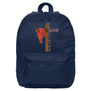 John 3:16 Christian Cross Bible 16 in Basic Backpack