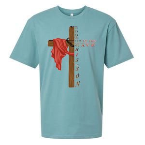 John 3:16 Christian Cross Bible Sueded Cloud Jersey T-Shirt