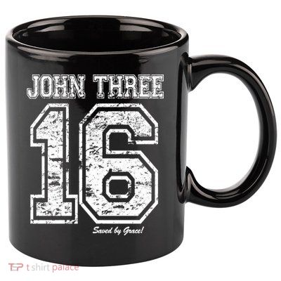 John 3:16 Christian Religious Salvation Gospel Bible Gift Meaningful Gift 11oz C Handle Ceramic Mug