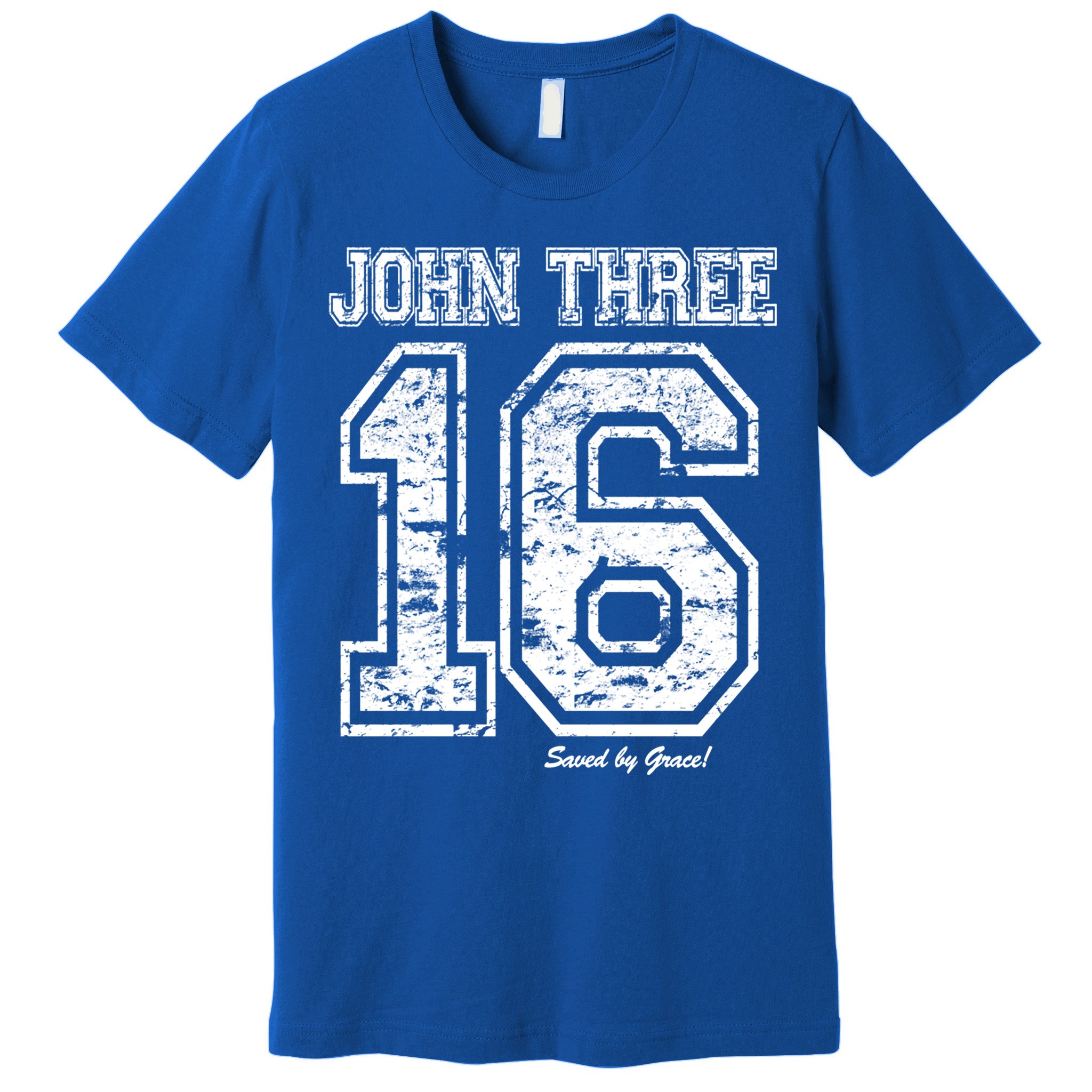 John 3:16 Christian Religious Salvation Gospel Bible Gift Meaningful Gift Premium T-Shirt