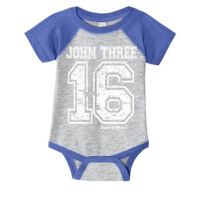 John 3:16 Christian Religious Salvation Gospel Bible Gift Meaningful Gift Infant Baby Jersey Bodysuit
