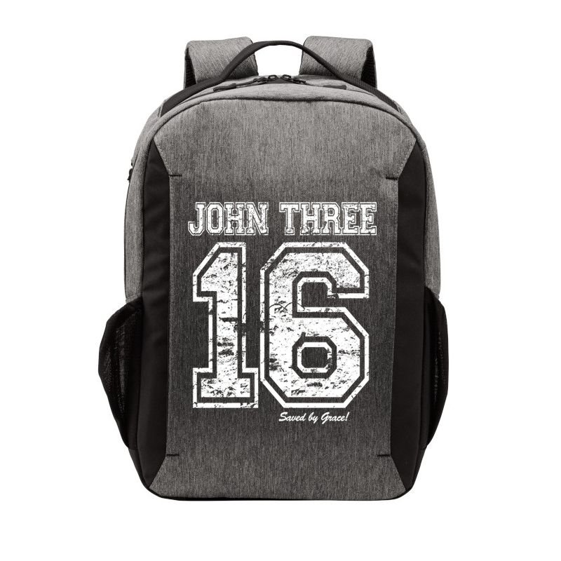 John 3:16 Christian Religious Salvation Gospel Bible Gift Meaningful Gift Vector Backpack