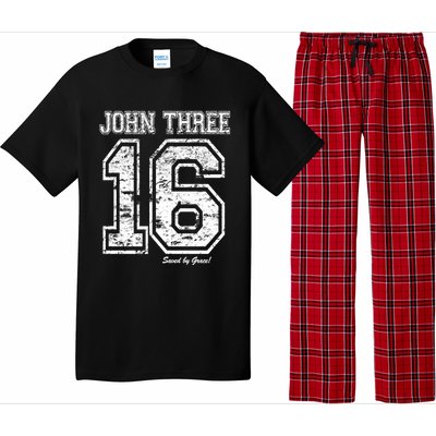 John 3:16 Christian Religious Salvation Gospel Bible Gift Funny Gift Pajama Set