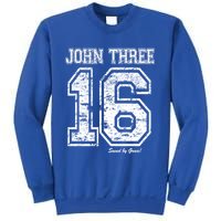 John 3:16 Christian Religious Salvation Gospel Bible Gift Funny Gift Sweatshirt