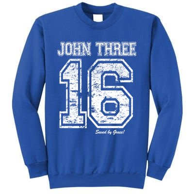 John 3:16 Christian Religious Salvation Gospel Bible Gift Funny Gift Sweatshirt