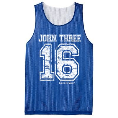 John 3:16 Christian Religious Salvation Gospel Bible Gift Funny Gift Mesh Reversible Basketball Jersey Tank