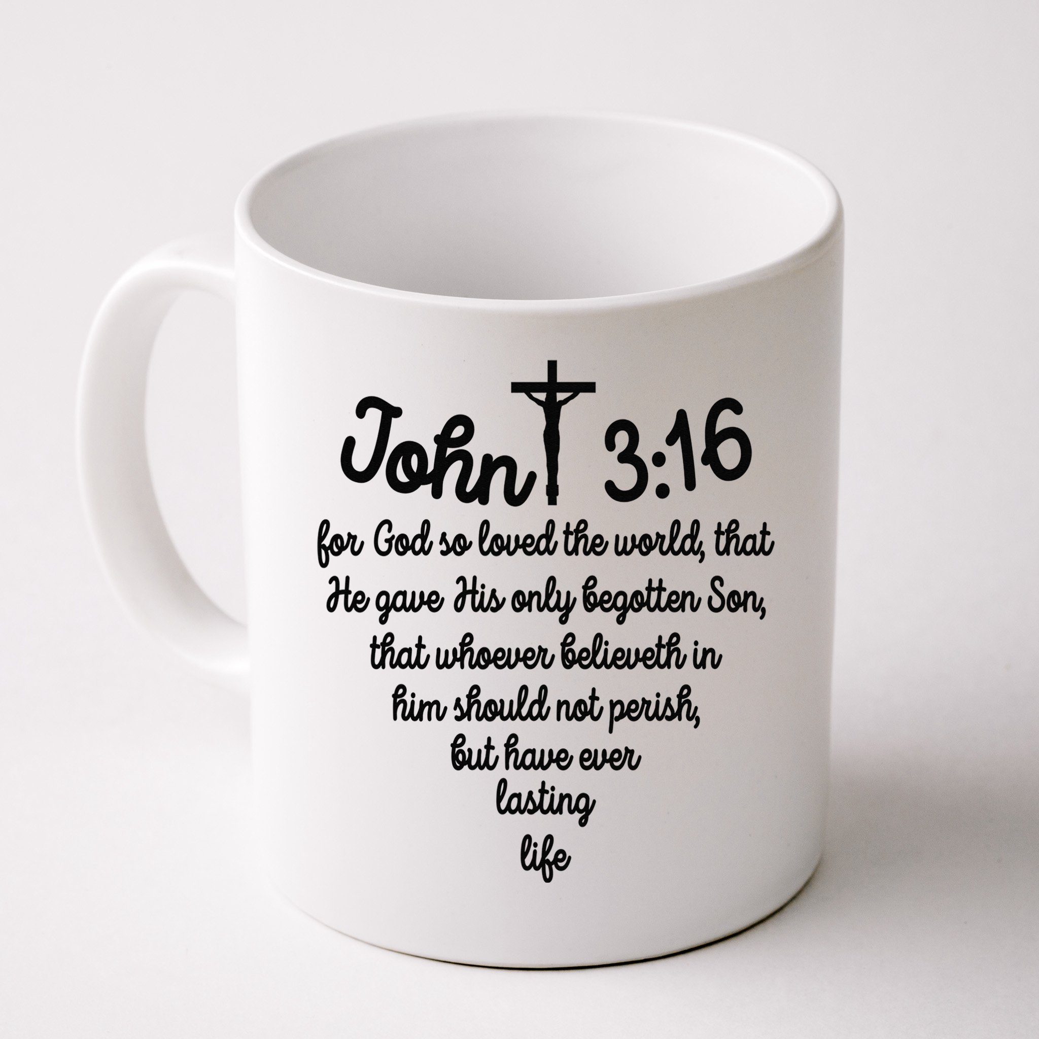 John 316 For God So Loved The World Jesus Christian Mug