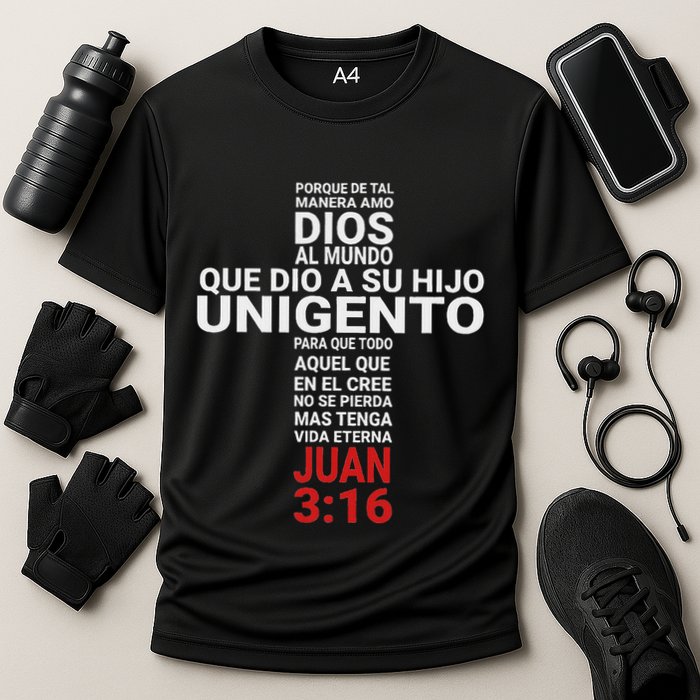 Juan 316 John Playera Camisa Performance Shirt