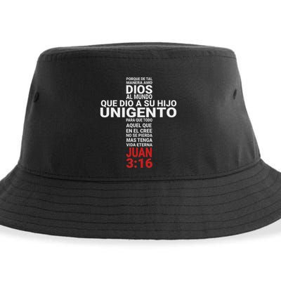 Juan 316 John Playera Camisa Sustainable Bucket Hat