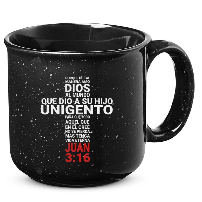 Juan 316 John Playera Camisa 15oz Campfire Ceramic Mug