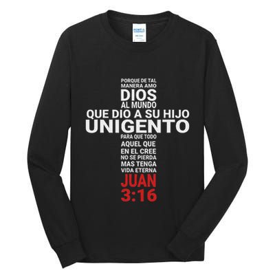 Juan 316 John Playera Camisa Tall Long Sleeve T-Shirt